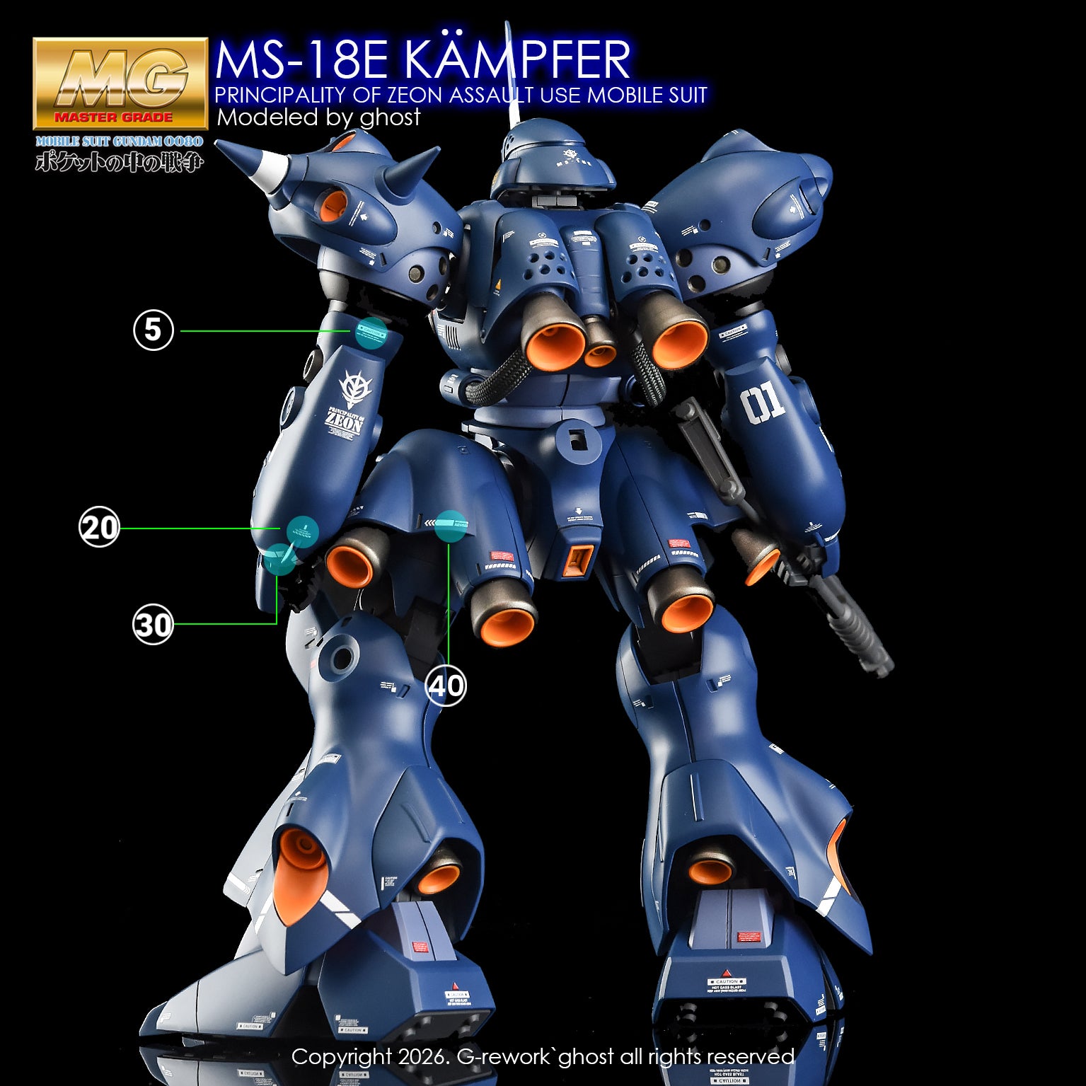 G-Rework Decals - MG Kampfer [CD-M35]