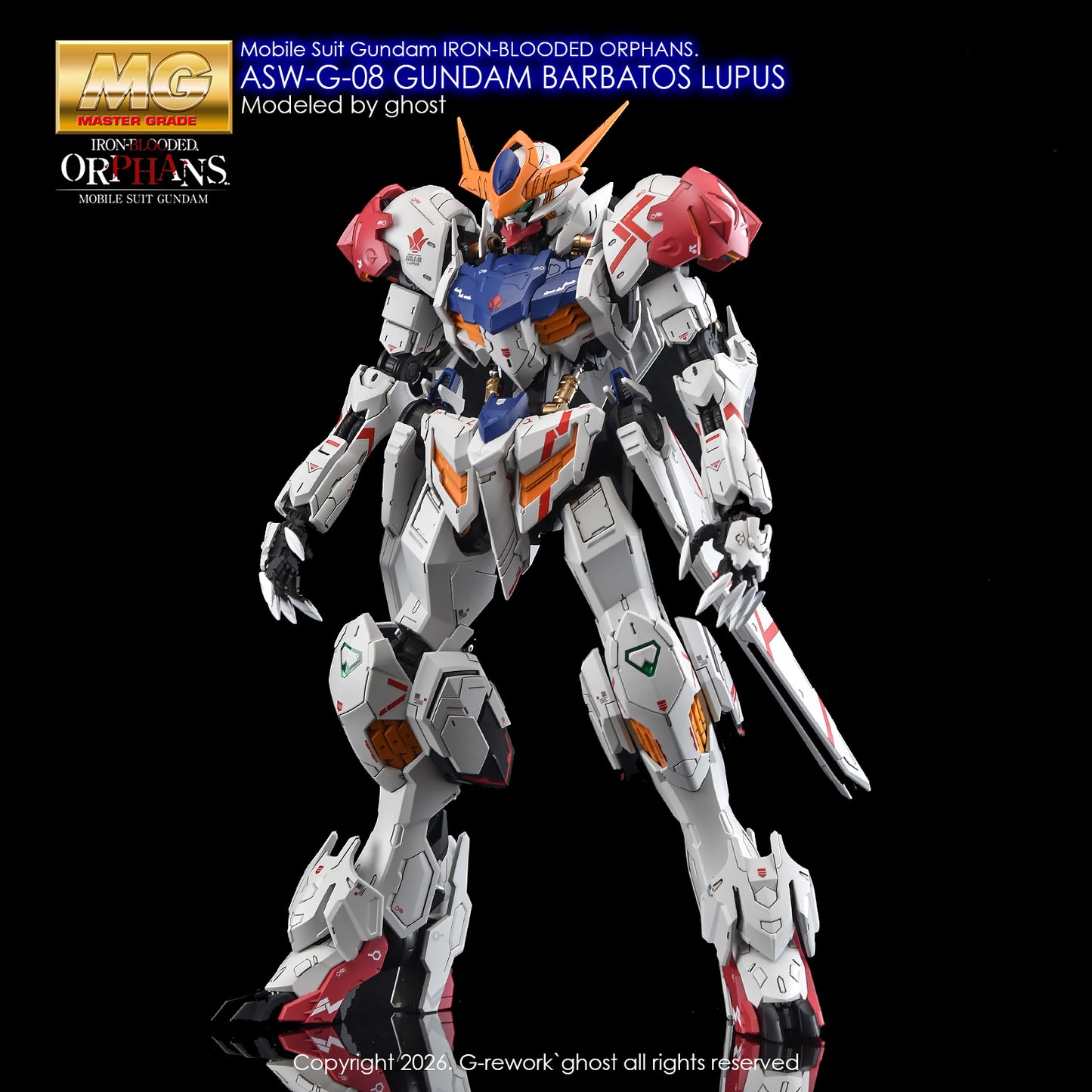 G-Rework Decals - MG Gundam Barbatos Lupus [CD-M225]