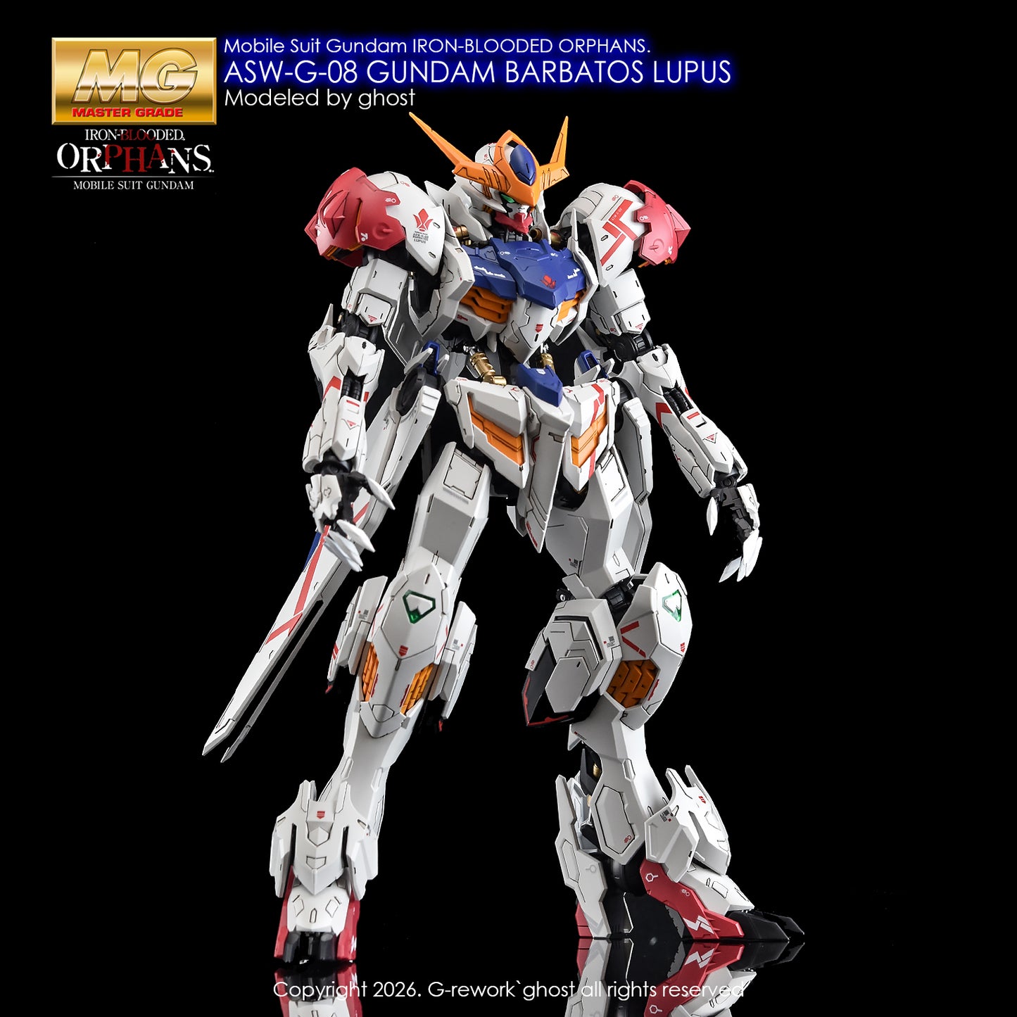 G-Rework Decals - MG Gundam Barbatos Lupus [CD-M225]