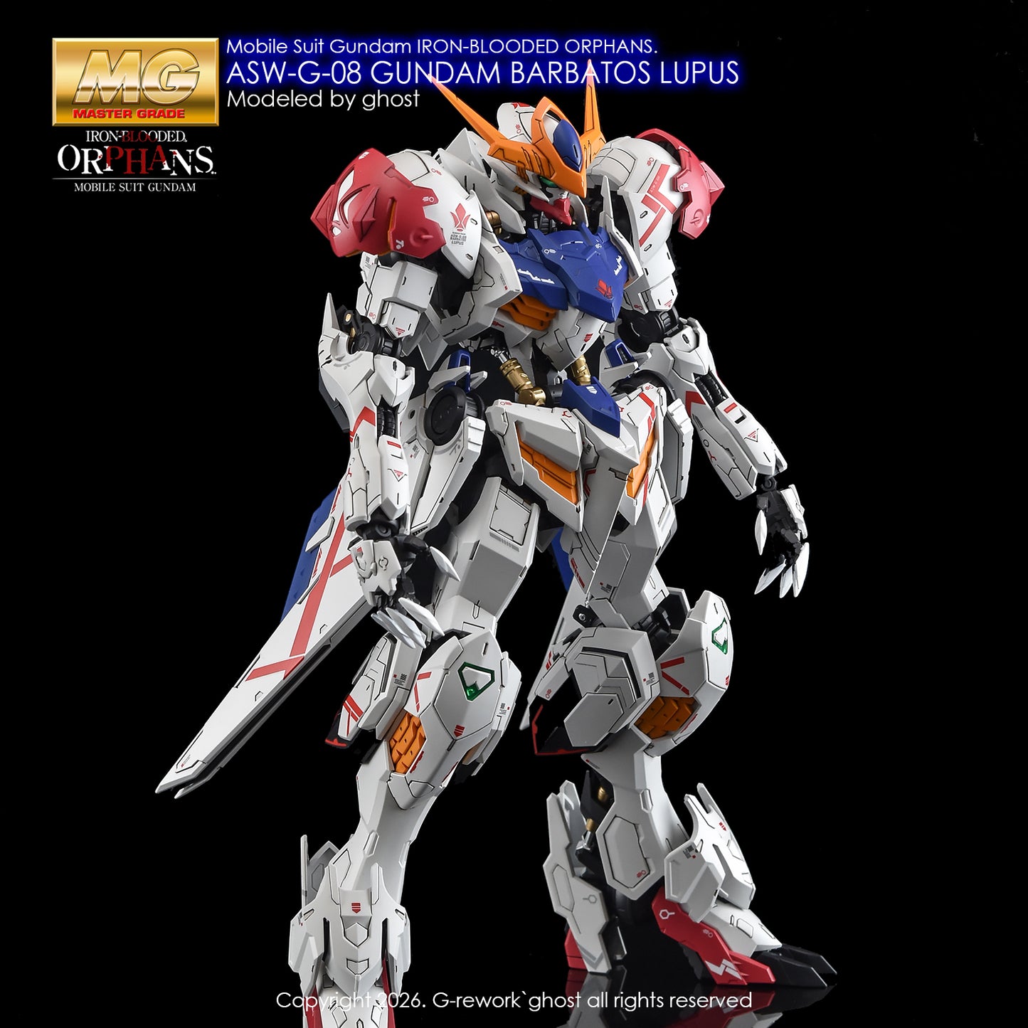 G-Rework Decals - MG Gundam Barbatos Lupus [CD-M225]