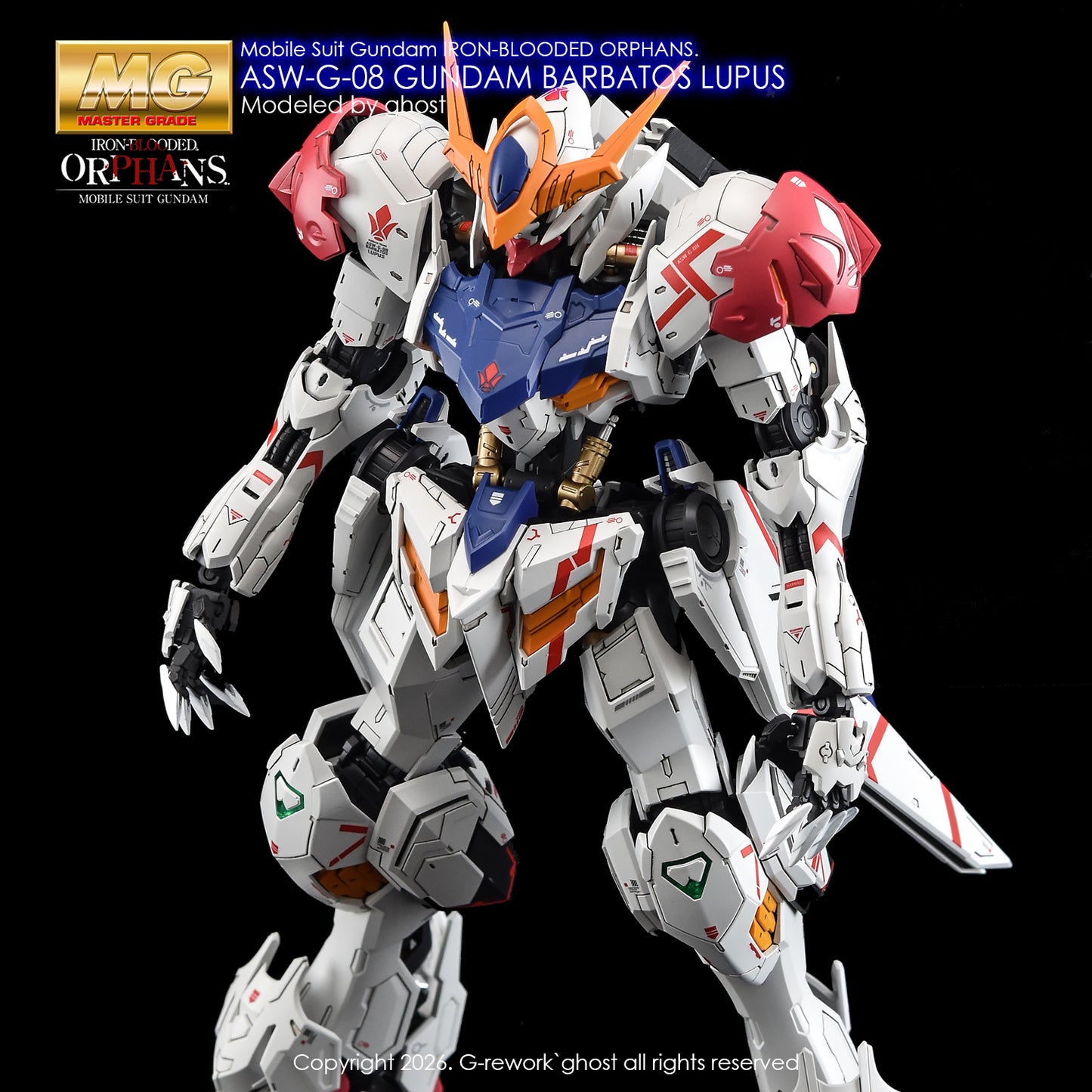 G-Rework Decals - MG Gundam Barbatos Lupus [CD-M225]
