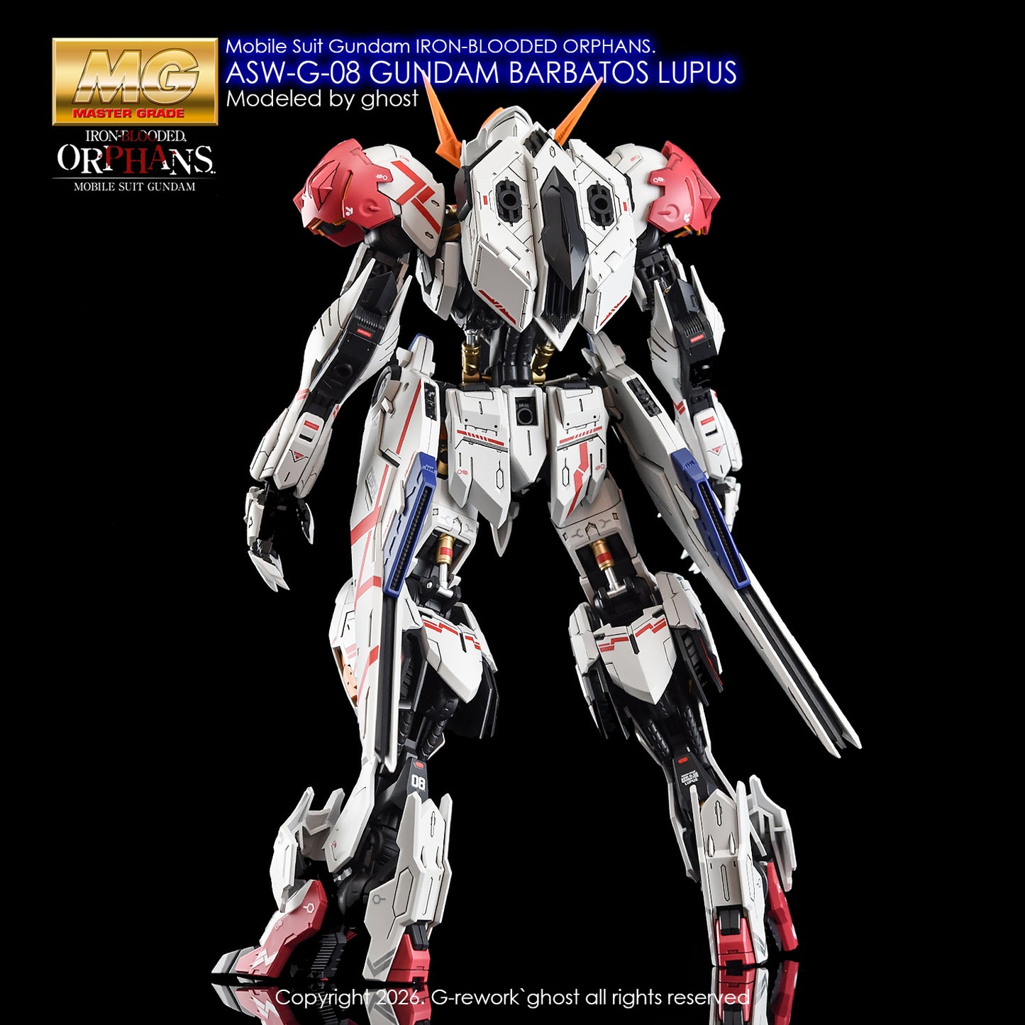 G-Rework Decals - MG Gundam Barbatos Lupus [CD-M225]