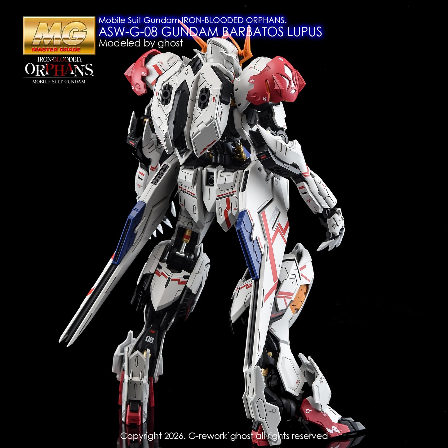 G-Rework Decals - MG Gundam Barbatos Lupus [CD-M225]