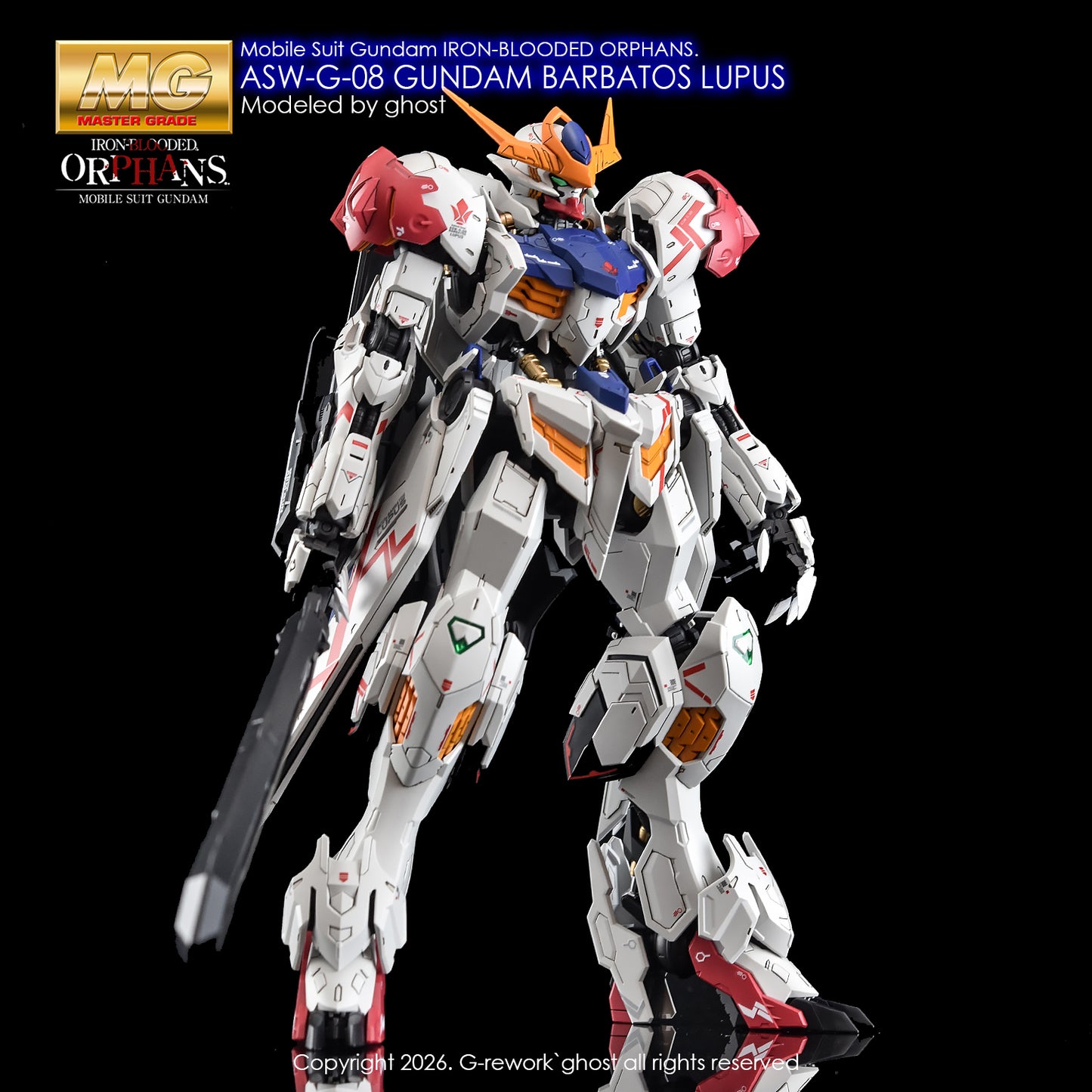 G-Rework Decals - MG Gundam Barbatos Lupus [CD-M225]