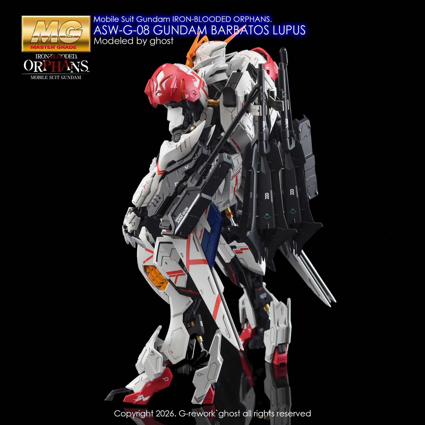 G-Rework Decals - MG Gundam Barbatos Lupus [CD-M225]