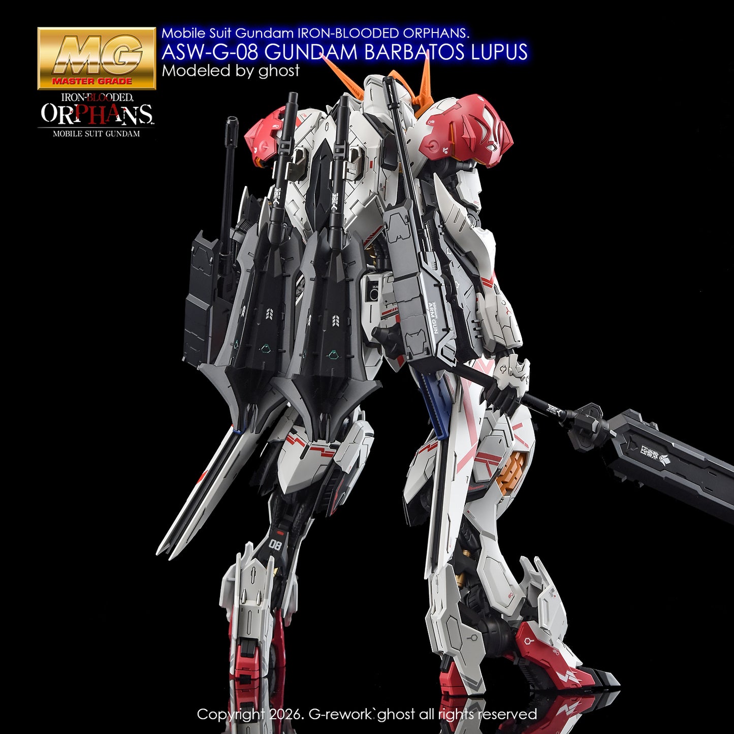 G-Rework Decals - MG Gundam Barbatos Lupus [CD-M225]
