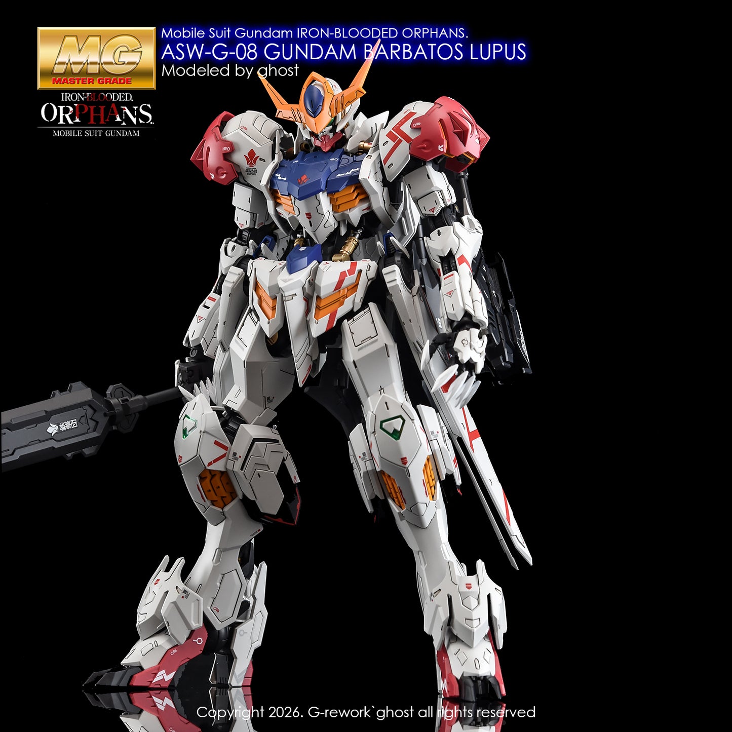 G-Rework Decals - MG Gundam Barbatos Lupus [CD-M225]