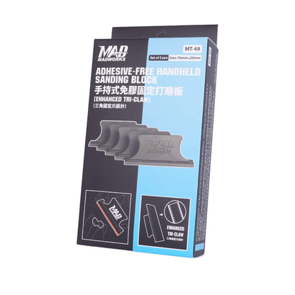 Madworks MT-49 Sanding Block for Sanding Pads (for HighQ, 3 mm and 5 mm)