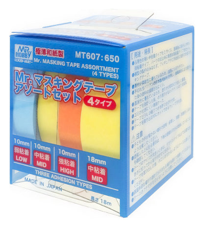 Mr Hobby Mr Masking Tape Assortment Pack MT-607