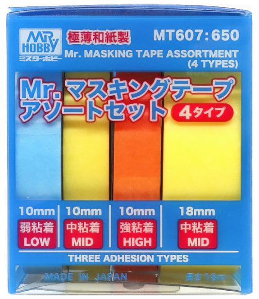 Mr Hobby Mr Masking Tape Assortment Pack MT-607