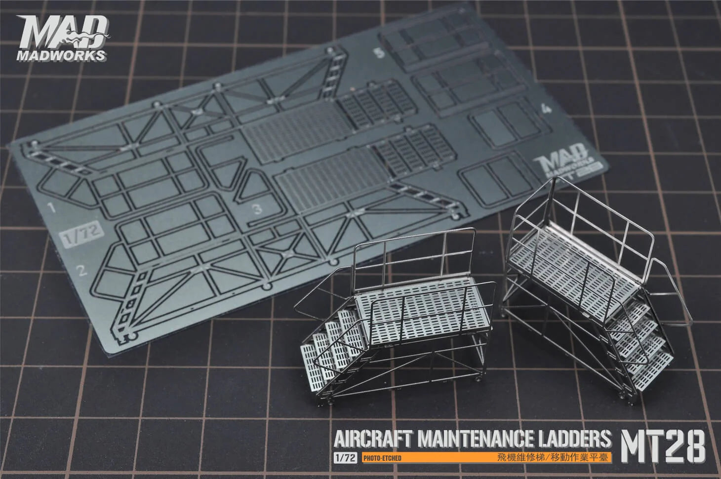 Madworks 1/72 Maintenance Ladder 3 MT-28