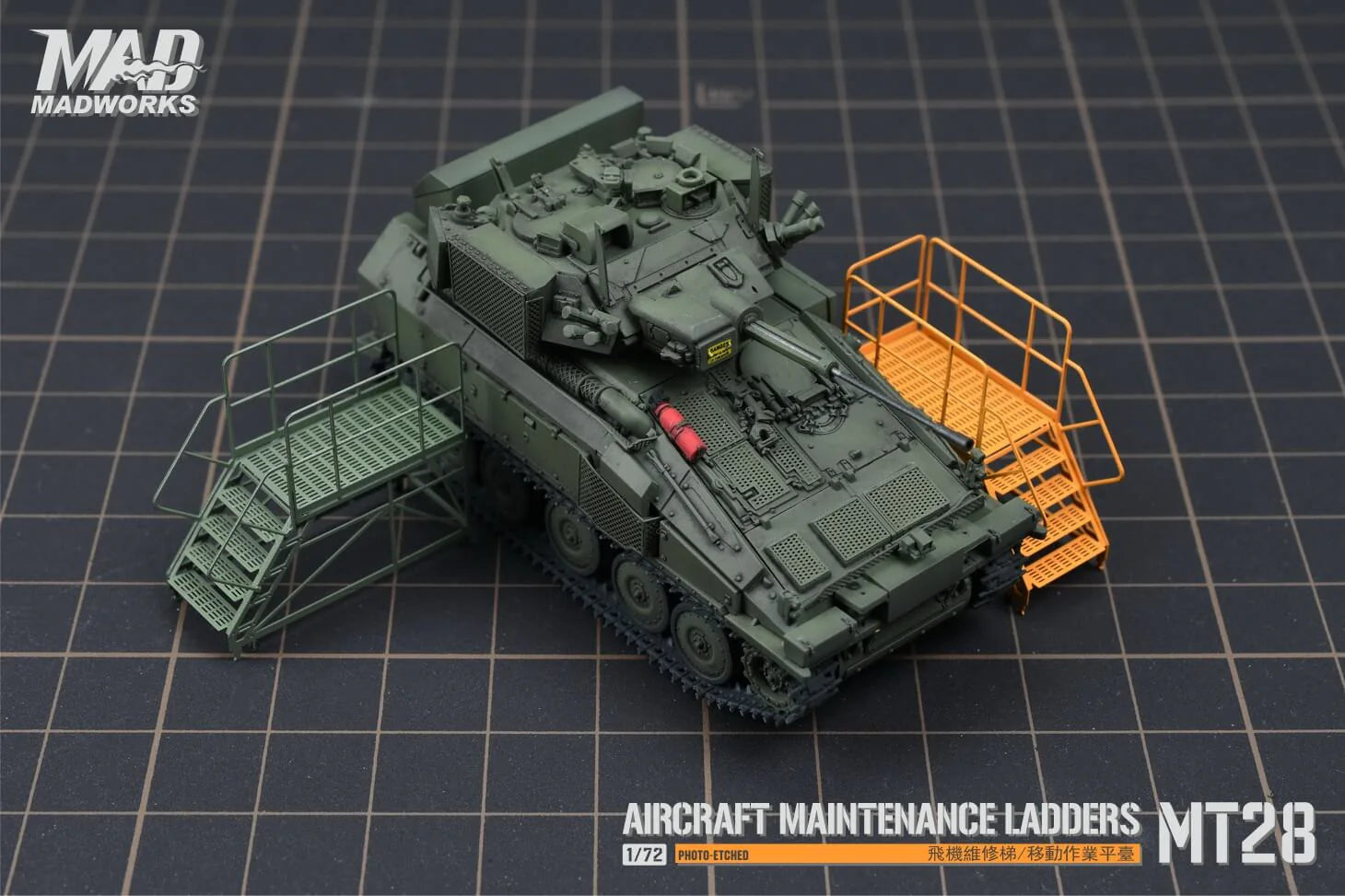 Madworks 1/72 Maintenance Ladder 3 MT-28