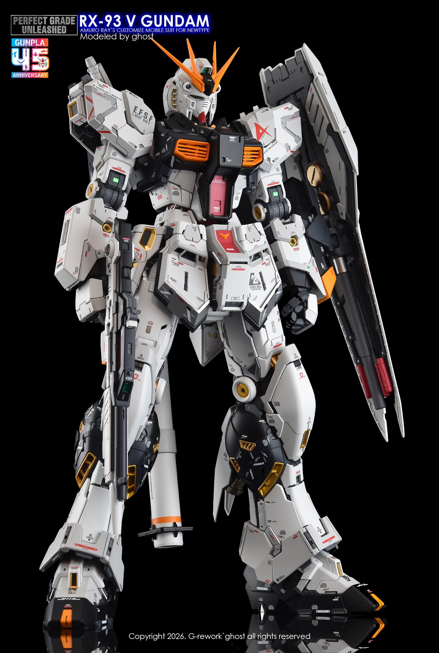 G-Rework Decals - PG Unleashed Nu Gundam [CD-P20]