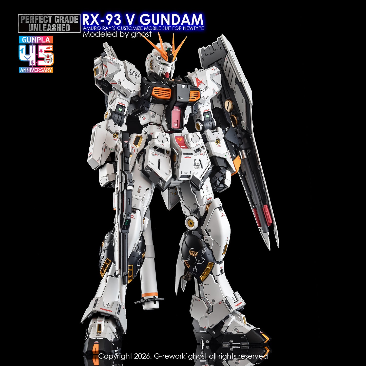 G-Rework Decals - PG Unleashed Nu Gundam [CD-P20]