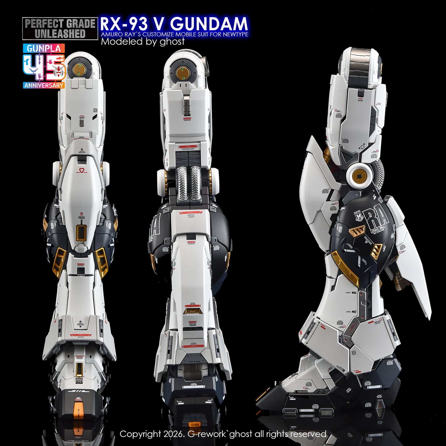 G-Rework Decals - PG Unleashed Nu Gundam [CD-P20]