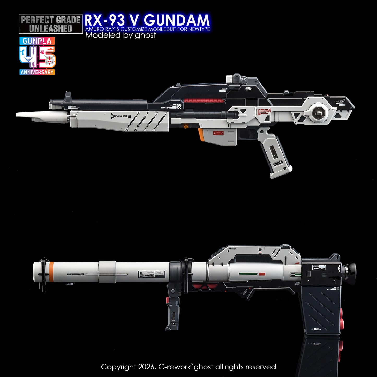 G-Rework Decals - PG Unleashed Nu Gundam [CD-P20]