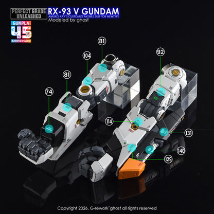 G-Rework Decals - PG Unleashed Nu Gundam [CD-P20]
