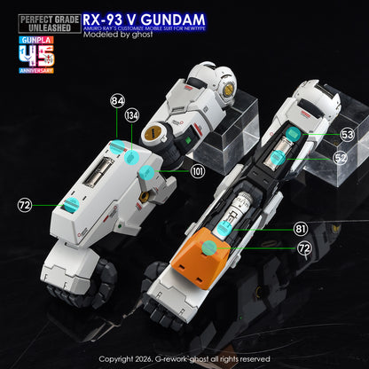 G-Rework Decals - PG Unleashed Nu Gundam [CD-P20]