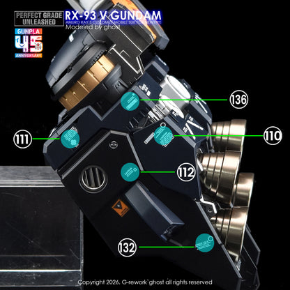 G-Rework Decals - PG Unleashed Nu Gundam [CD-P20]