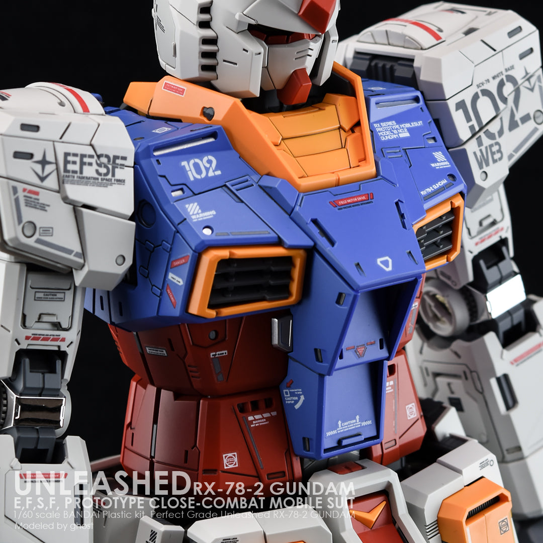 G-Rework Decals - PG Unleashed RX-78-2 Gundam [CD-P19]