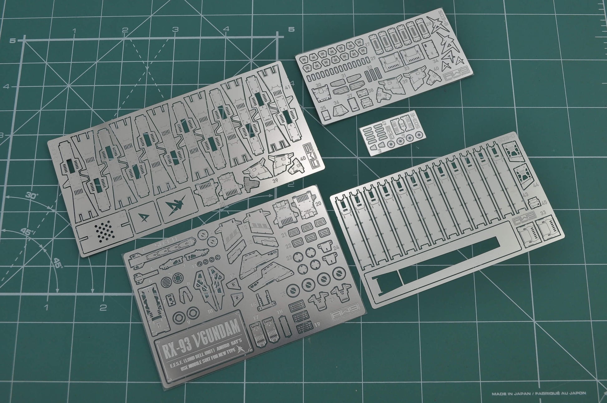 Madworks AW9 Detail-Up Parts for 1/144 RG RX-93 Nu Gundam S03