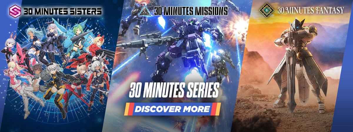 Bandai 30 Minute Missions Kits UK | Rivals Corner
