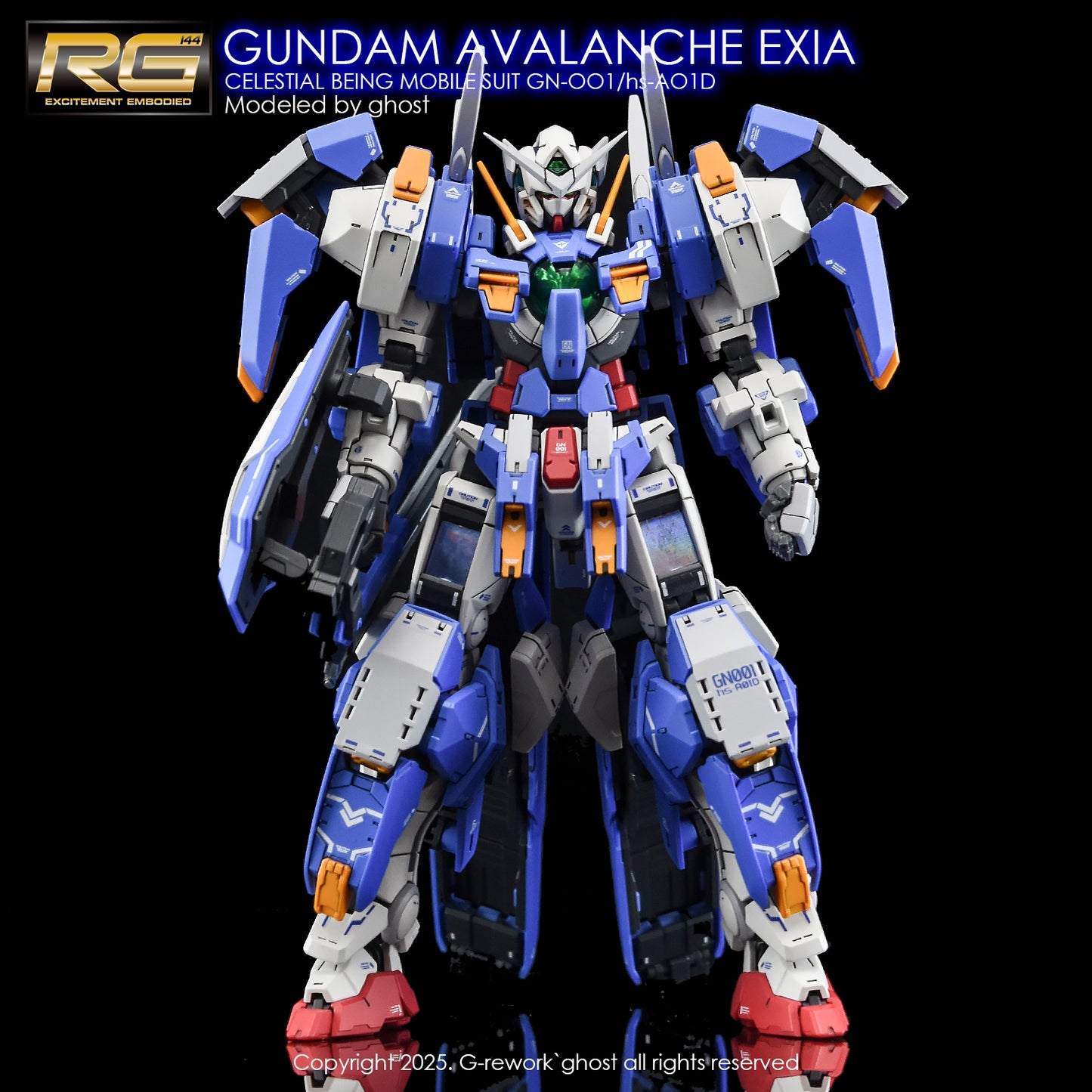 G-Rework Decals - RG Avalanche Exia [CD-RG15-AE]
