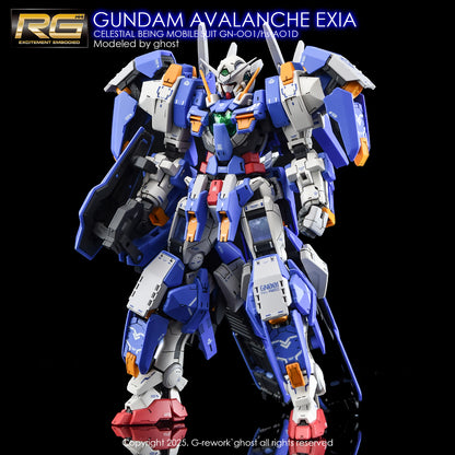G-Rework Decals - RG Avalanche Exia [CD-RG15-AE]