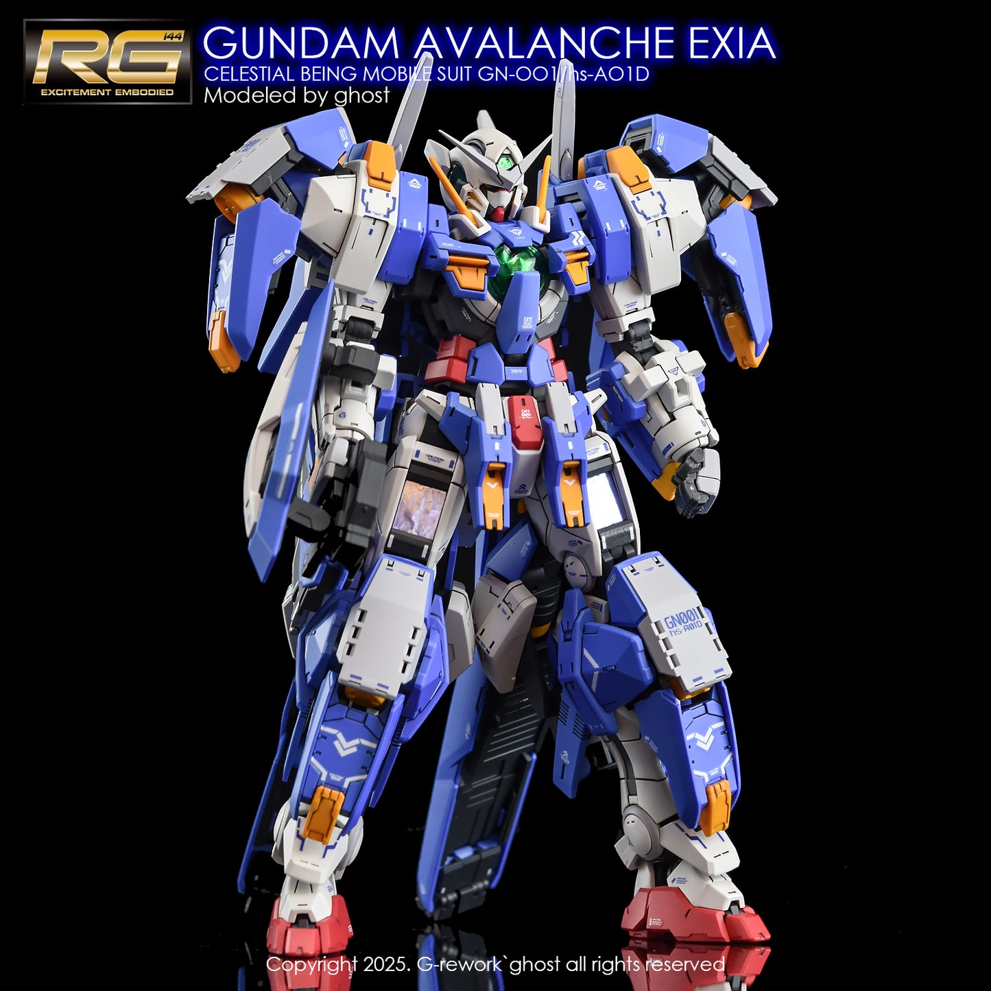 G-Rework Decals - RG Avalanche Exia [CD-RG15-AE]