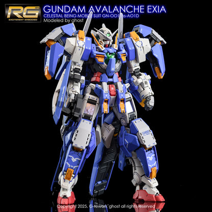 G-Rework Decals - RG Avalanche Exia [CD-RG15-AE]