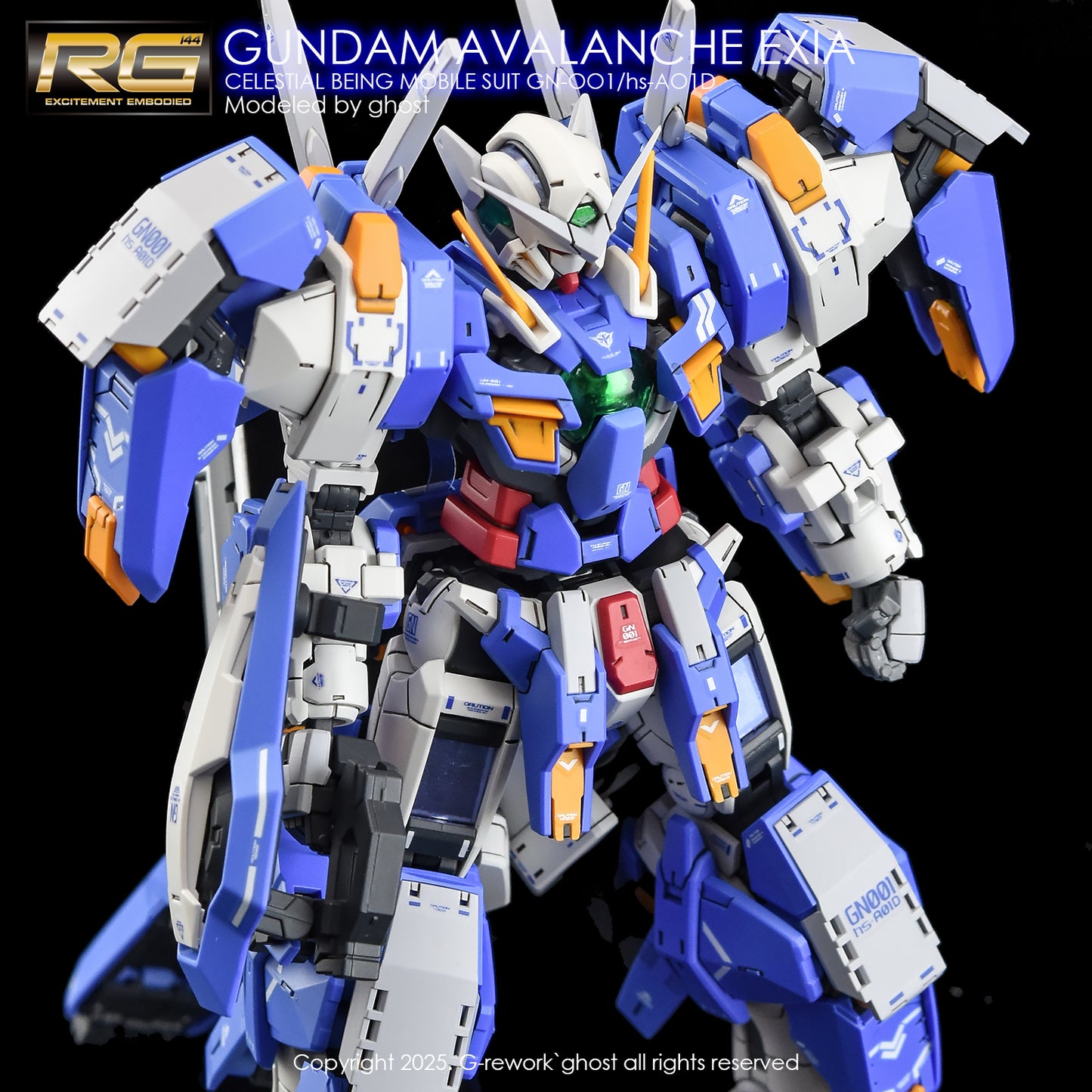 G-Rework Decals - RG Avalanche Exia [CD-RG15-AE]