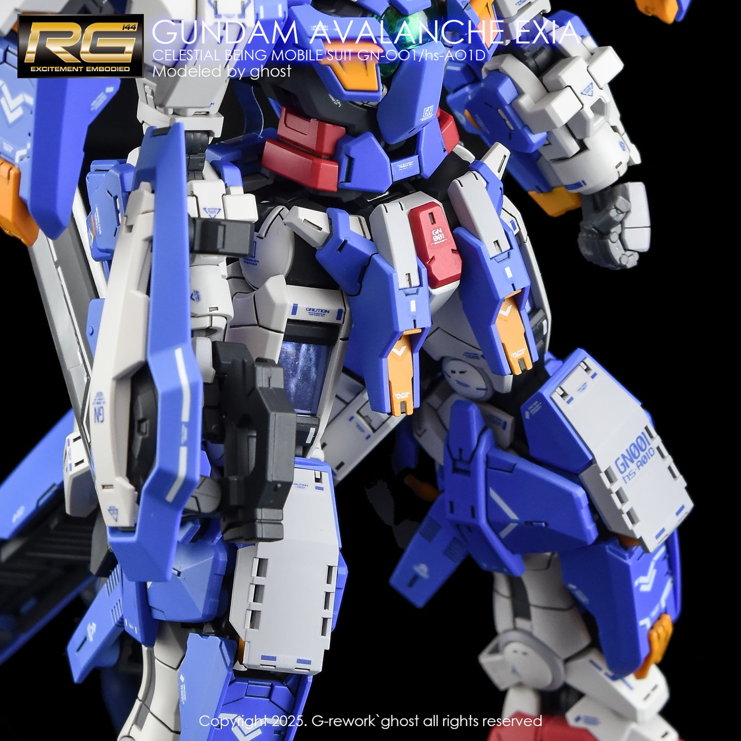 G-Rework Decals - RG Avalanche Exia [CD-RG15-AE]