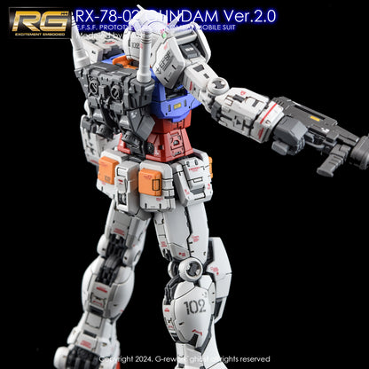 G-Rework Decals - RG RX-78-2 Ver 2.0 [CD-RG40]