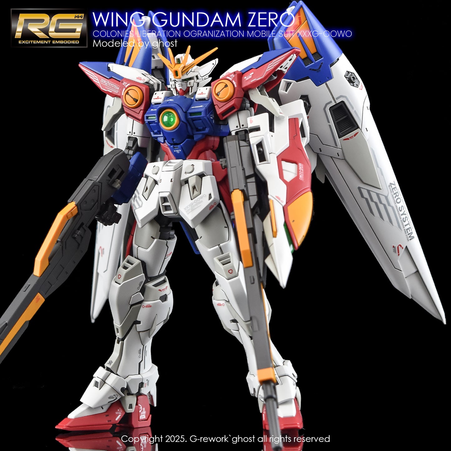 G-Rework Decals - RG Wing Zero Gundam [CD-RG43]