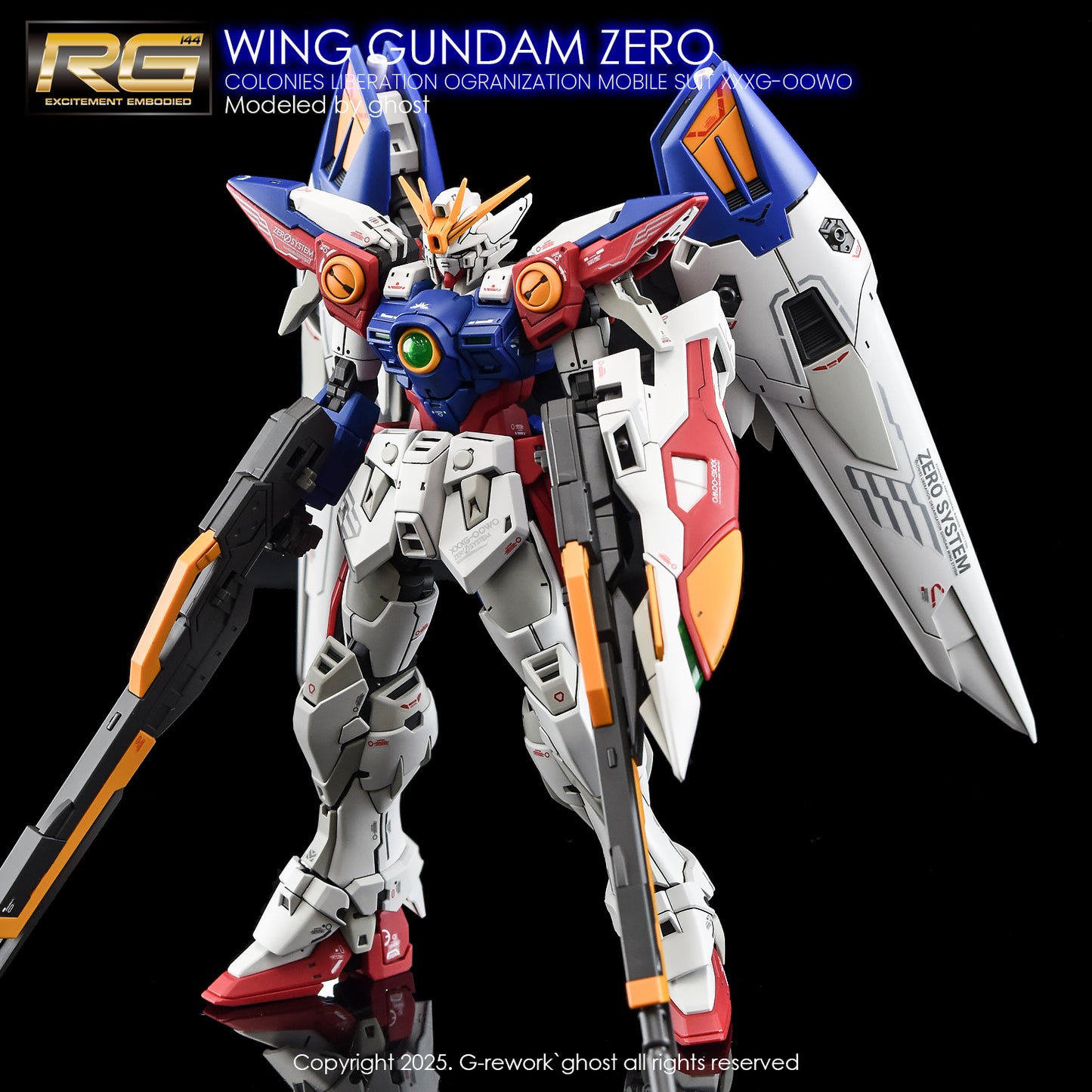 G-Rework Decals - RG Wing Zero Gundam [CD-RG43]