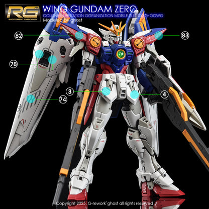G-Rework Decals - RG Wing Zero Gundam [CD-RG43]