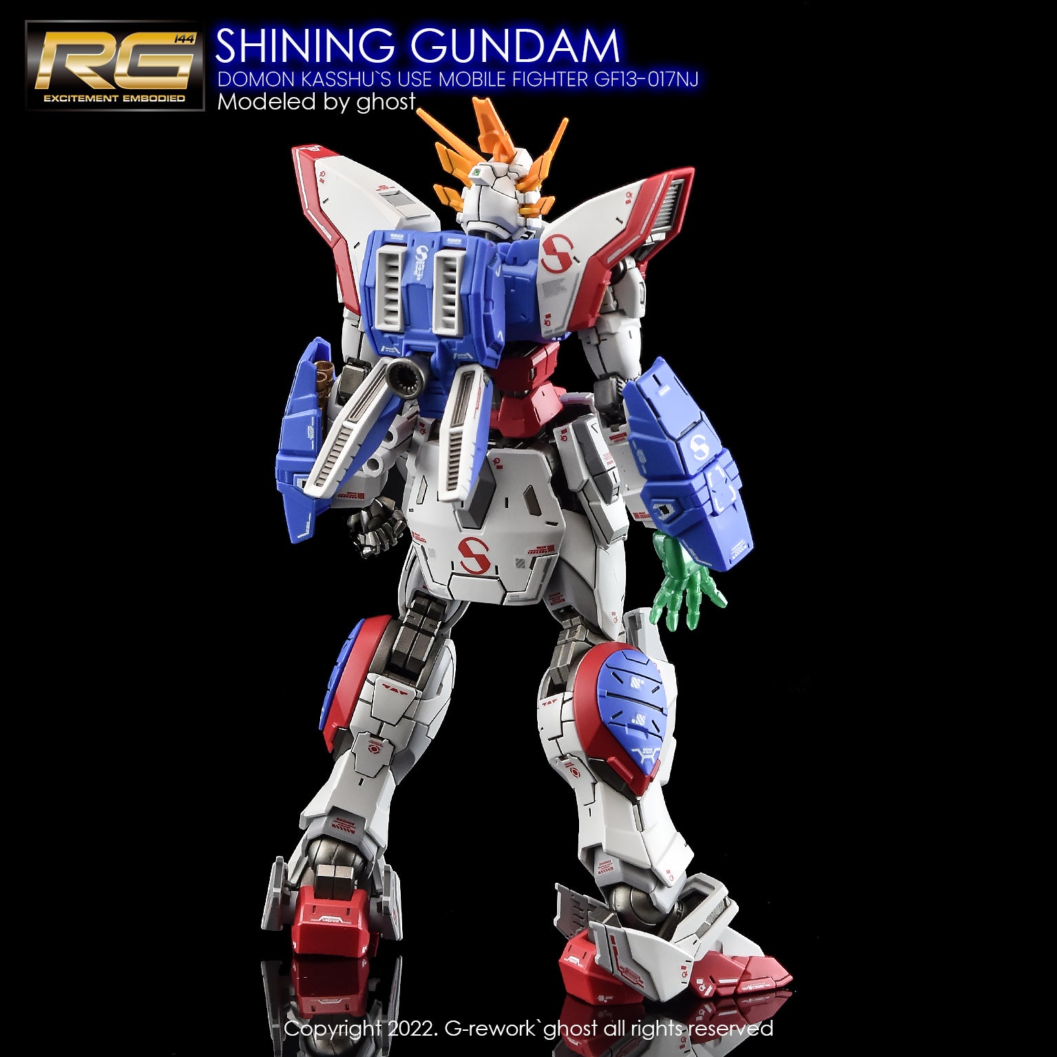 G-Rework Decals - RG Shining Gundam [CD-RG42]
