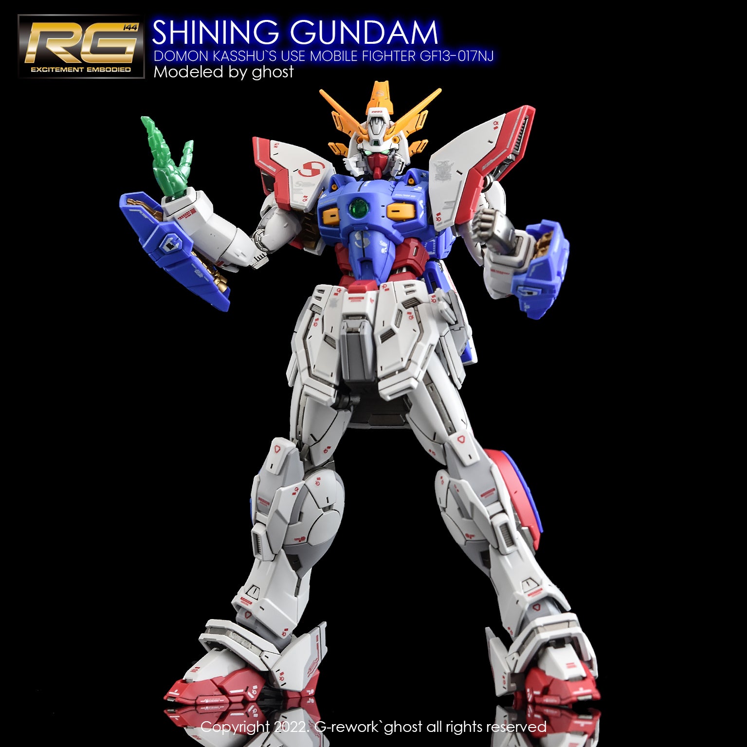 G-Rework Decals - RG Shining Gundam [CD-RG42]