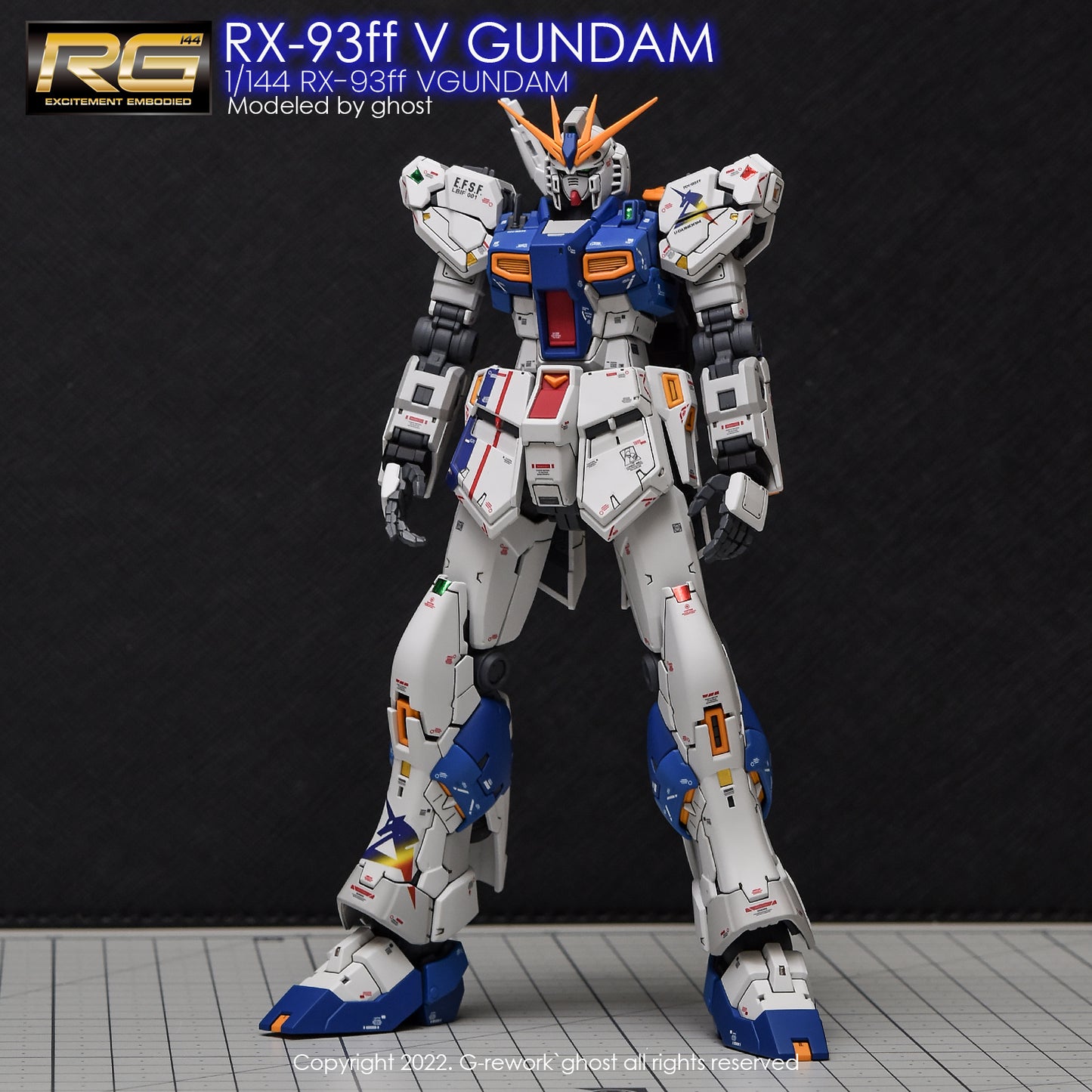 G-Rework Decals - RG RX-93FF V Gundam [CD-RG32-FF]