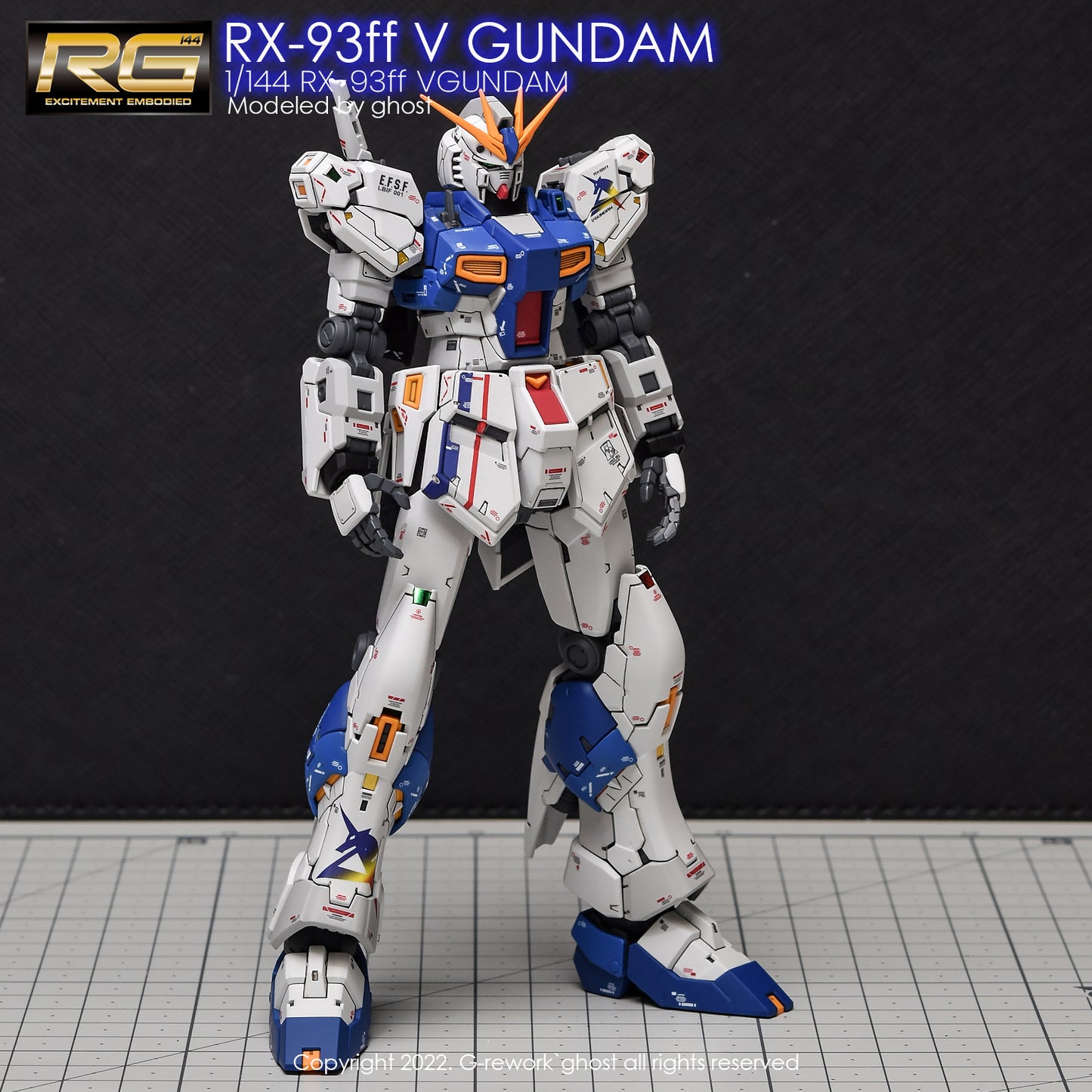 G-Rework Decals - RG RX-93FF V Gundam [CD-RG32-FF]