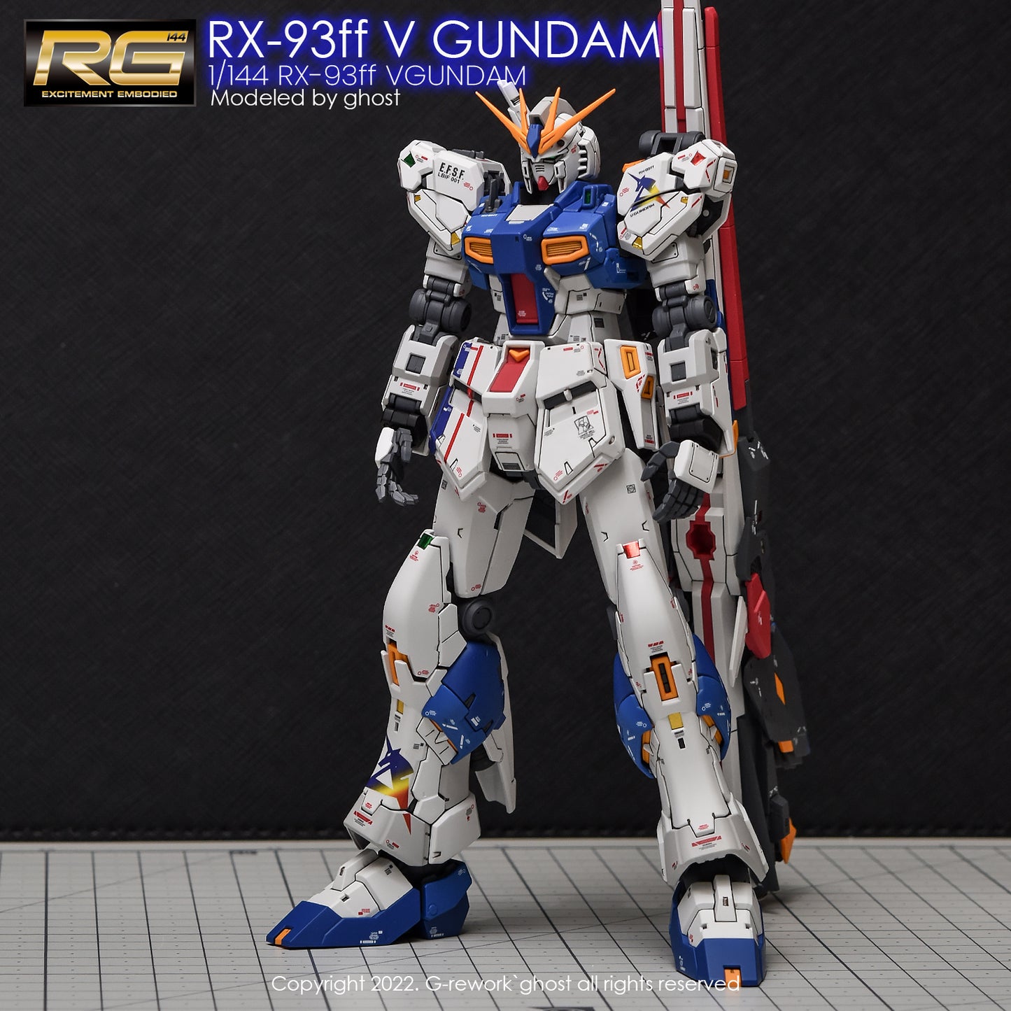 G-Rework Decals - RG RX-93FF V Gundam [CD-RG32-FF]