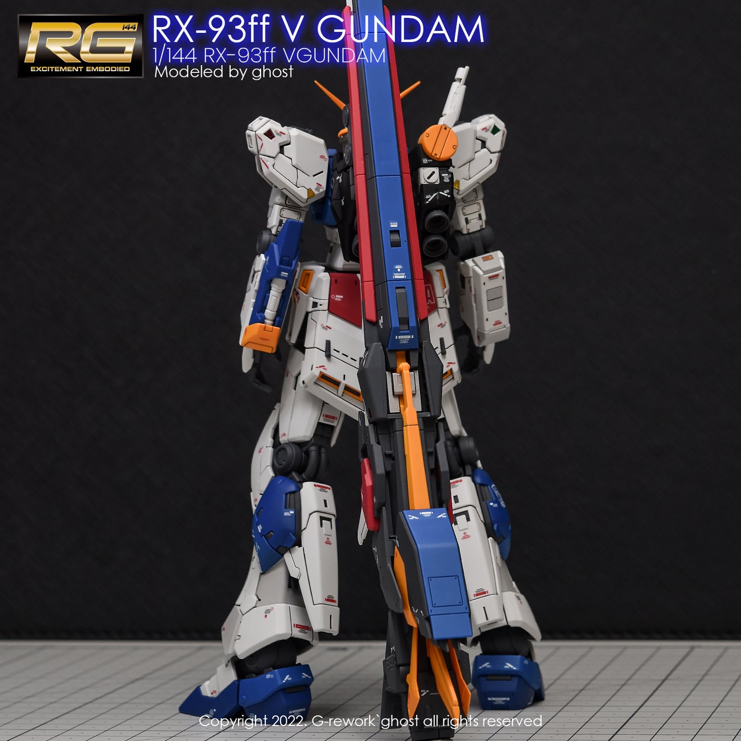 G-Rework Decals - RG RX-93FF V Gundam [CD-RG32-FF]