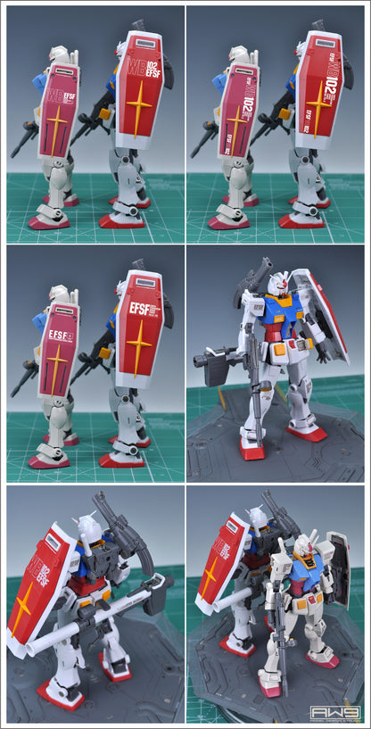 Madworks AW9 Etching Parts for HG RX-78-2 GTO / Beyong Global VER. S19