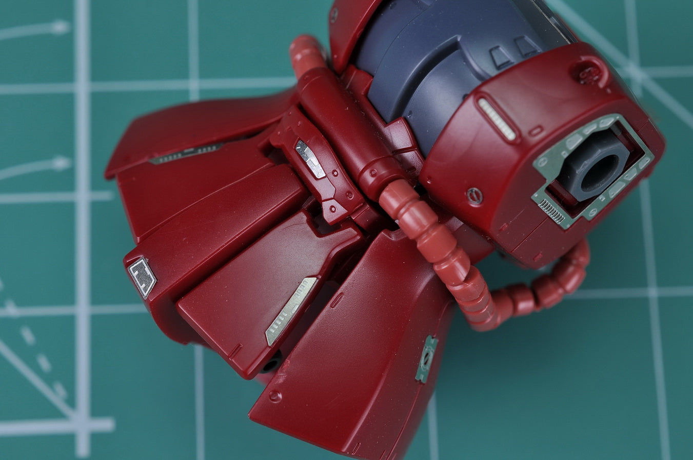 Madworks AW9 Etching Parts for HG MS-06S Zaku 2 GTO S22