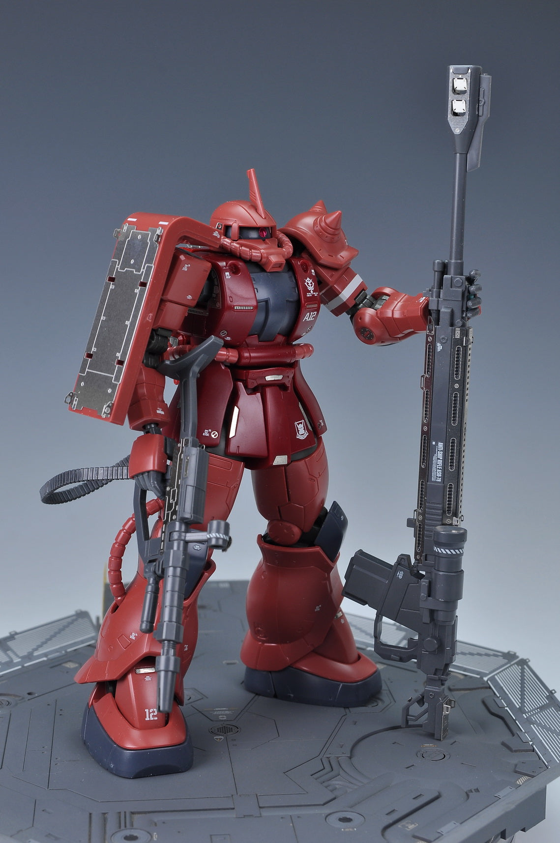 Madworks AW9 Etching Parts for HG MS-06S Zaku 2 GTO S22