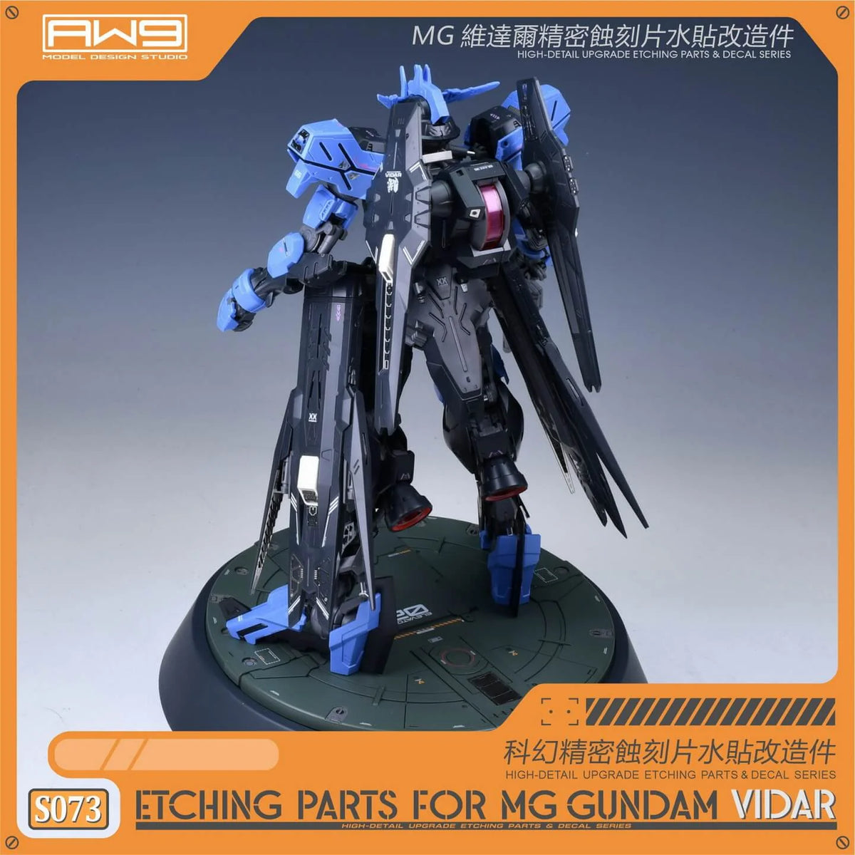 Madworks AW9 S73 Etching Parts with Decals for MG Vidar Gundam