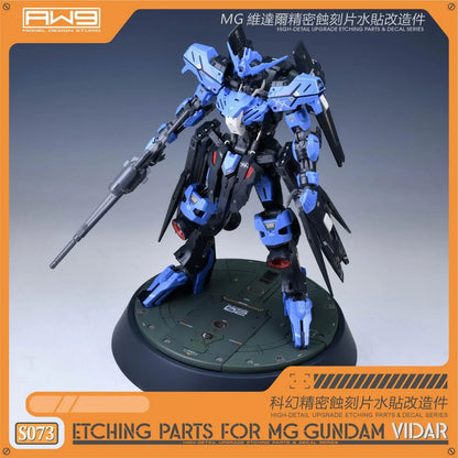 Madworks AW9 S73 Etching Parts with Decals for MG Vidar Gundam