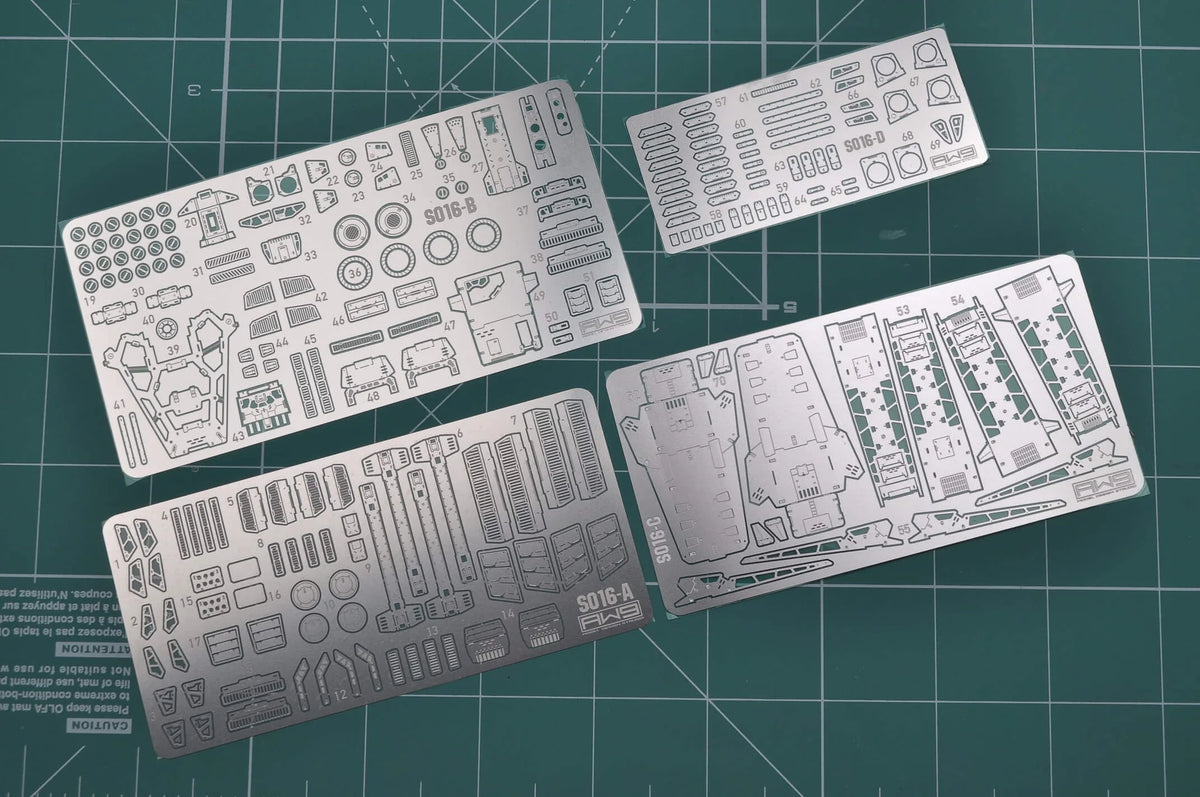 Madworks AW9 S16 Etching Parts for MG FAZZ VER. KA