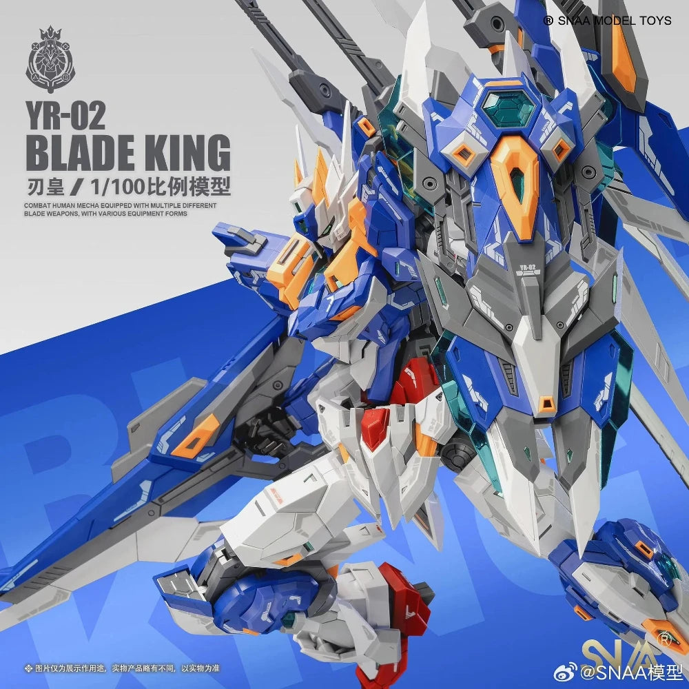 SNAA 1/100 YR-02 Blade King Action Pose 4