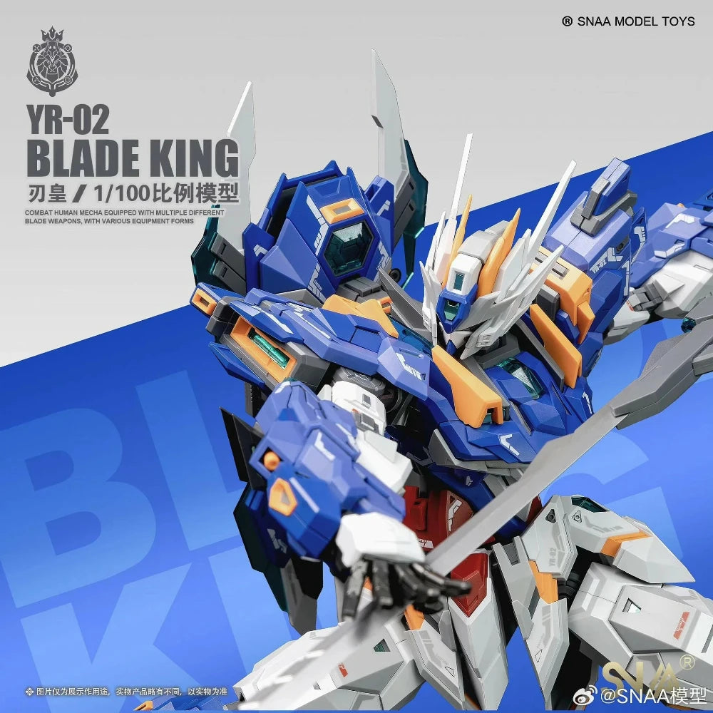 SNAA 1/100 YR-02 Blade King Close up 2